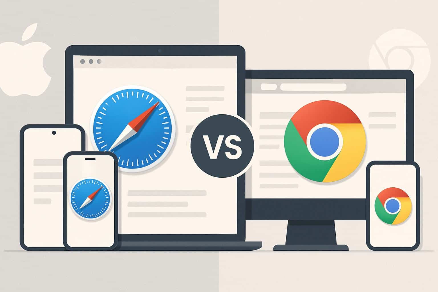 Safari vs Chrome on iPhone and Mac - browser comparison for Apple users