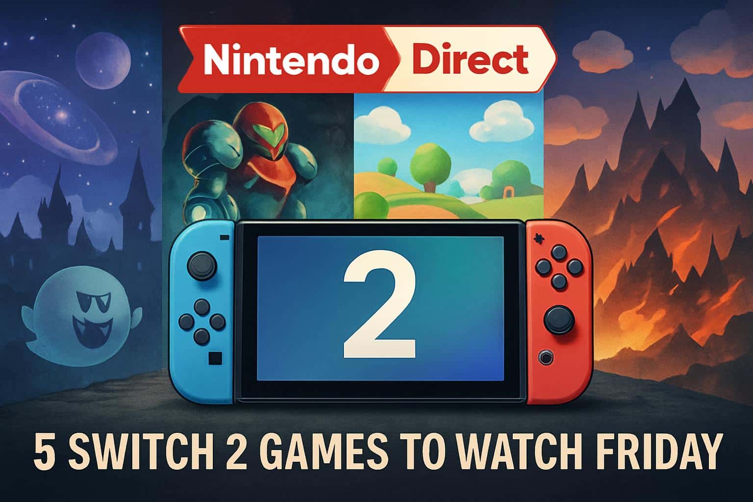 Nintendo Direct: Switch 2 lineup and five games to watch