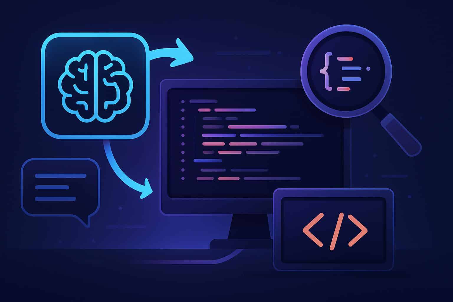 Replit Agent 3 AI inspecting its own code