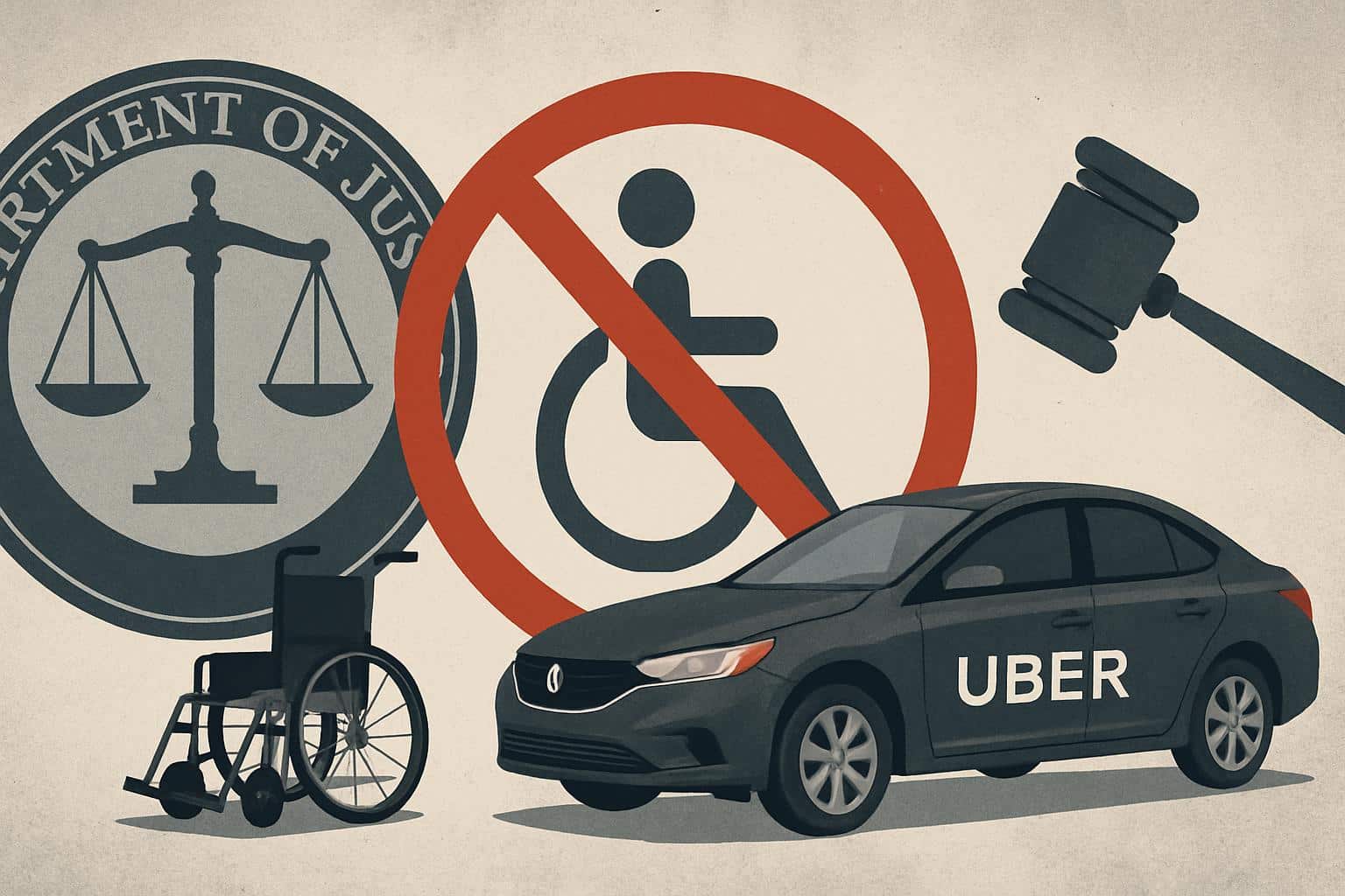 Justice Department sues Uber for denying rides to passengers with disabilities