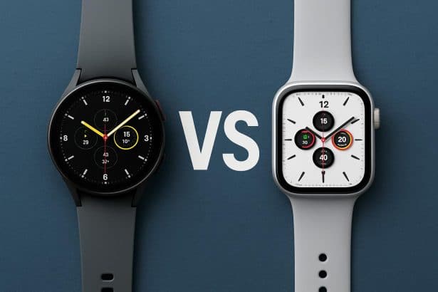 Samsung Galaxy Watch 8 vs Apple Watch 11 side-by-side comparison
