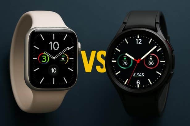 Apple Watch Series 11 vs Samsung Galaxy Watch 8 side-by-side comparison