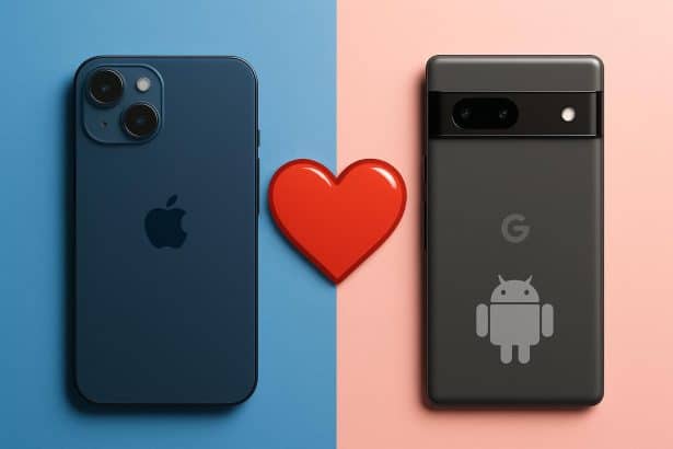 Latest iPhones vs Android phones, showing why Android users switch to iPhone