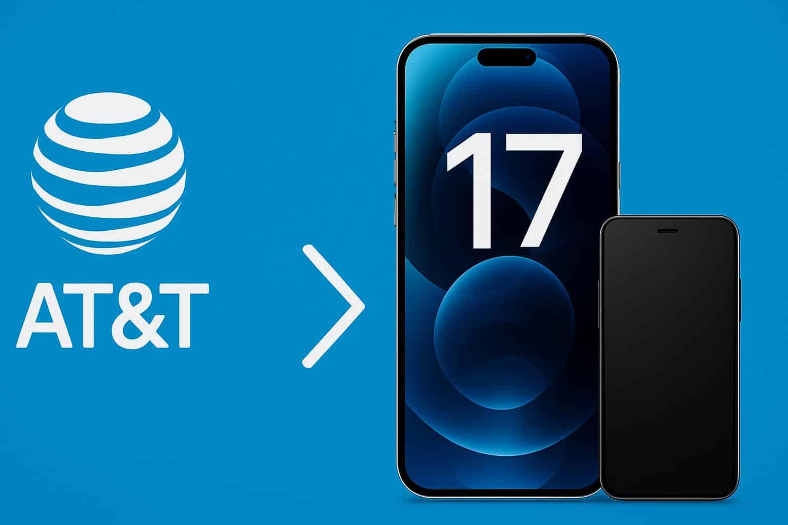 AT&T trade-in deal promoting a free iPhone 17 upgrade