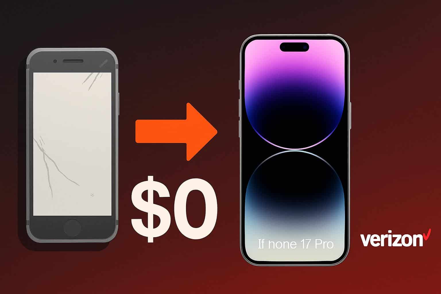 Verizon trade-in deal: free iPhone 17 Pro, how it works