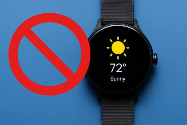 Google removes Weather app from Wear OS 6 smartwatches