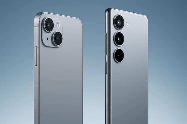 iPhone Air vs Galaxy S25 Edge ultra-thin phones side-by-side comparison