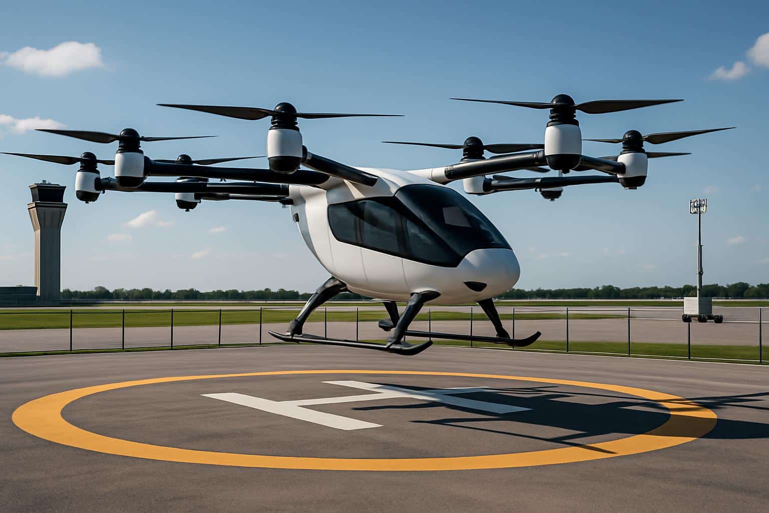 eVTOL startups test operations under FAA pilot program at urban vertiports