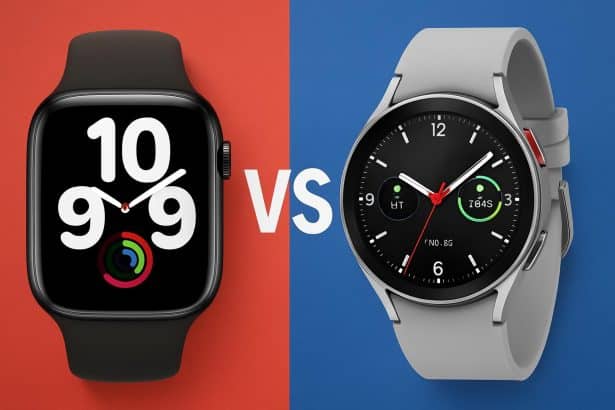 Apple Watch Series 11 vs Galaxy Watch 8 side-by-side comparison