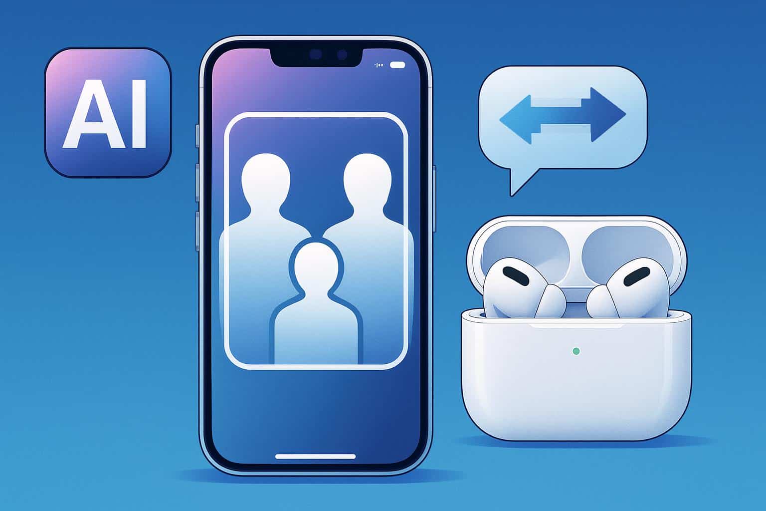 Apple iPhone 17 illustration highlighting two game-changing AI features