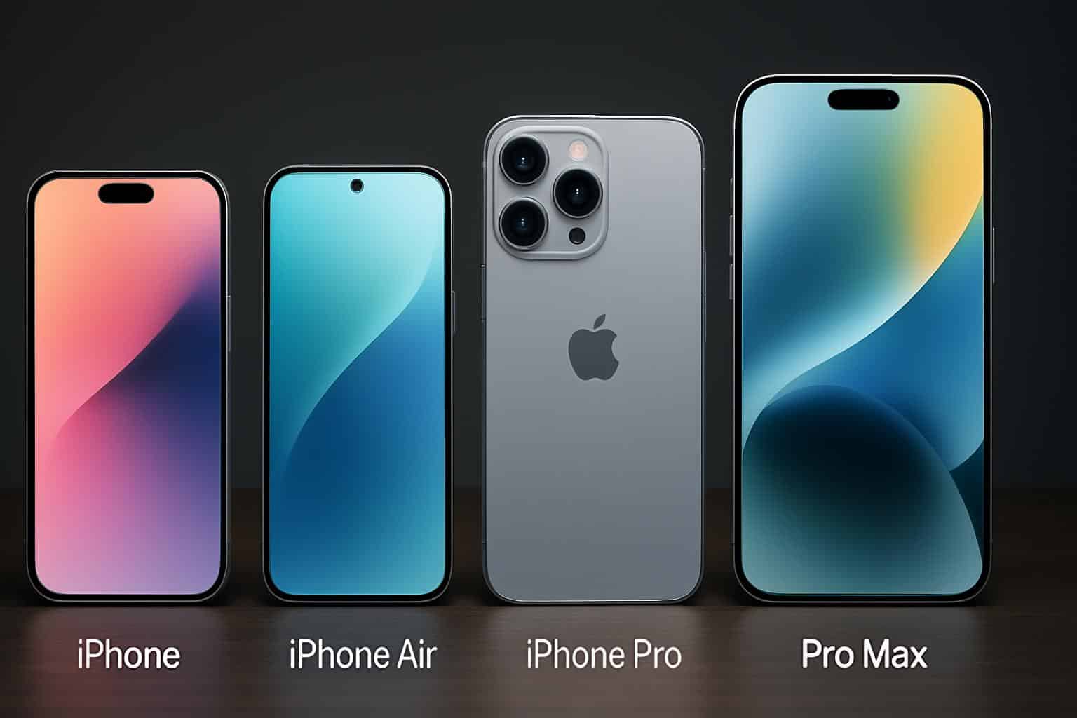 iPhone 17 lineup comparison: Air, Pro, Pro Max upgrade guide