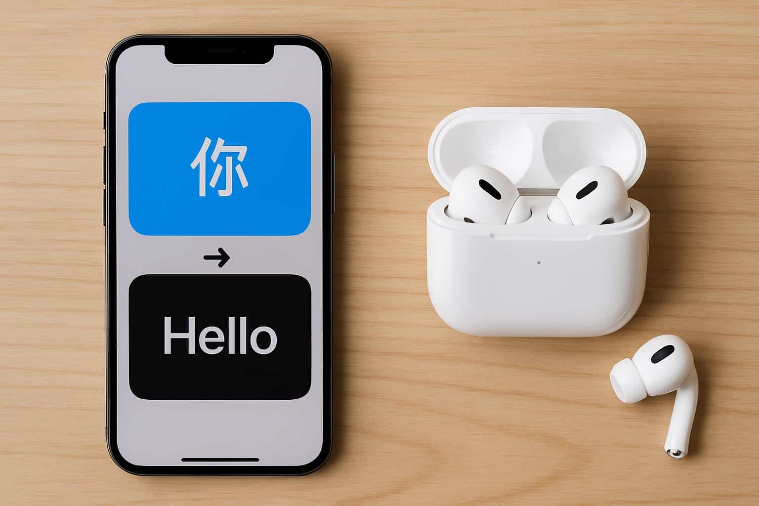 AirPods live translation on existing models, no need to buy a new pair