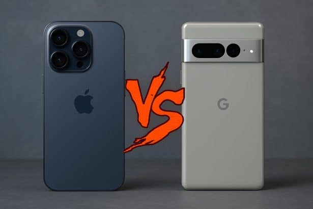 iPhone 17 Pro Max vs Pixel 10 Pro XL comparison with winner highlighted