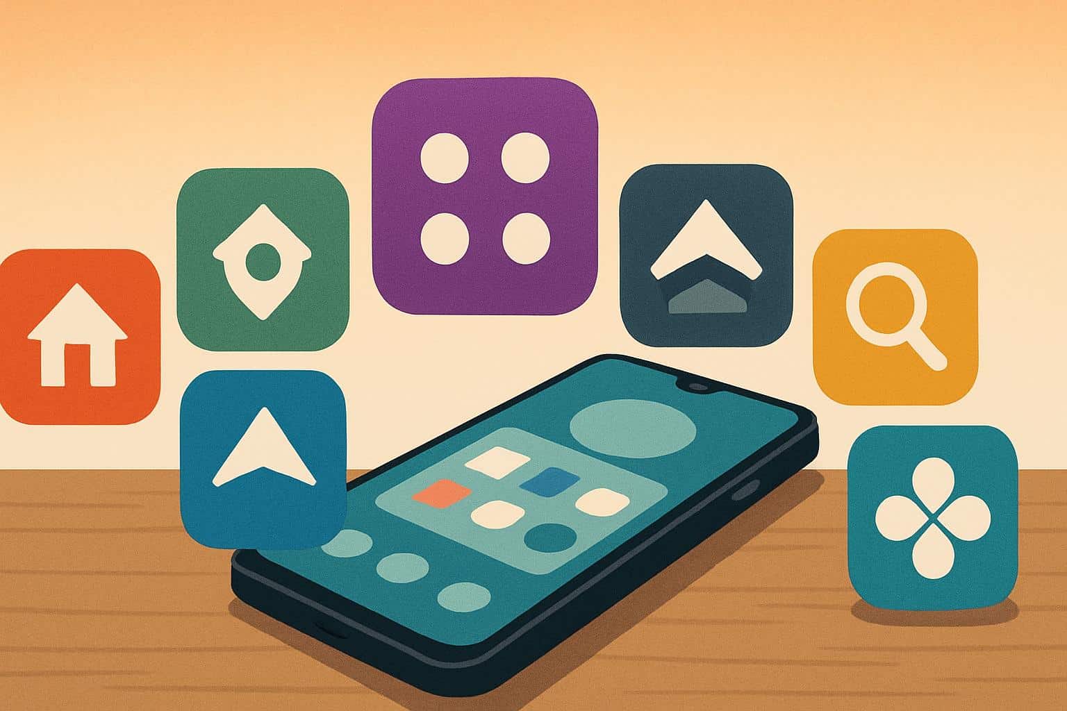 Android home screen displaying 7 Nova Launcher alternatives
