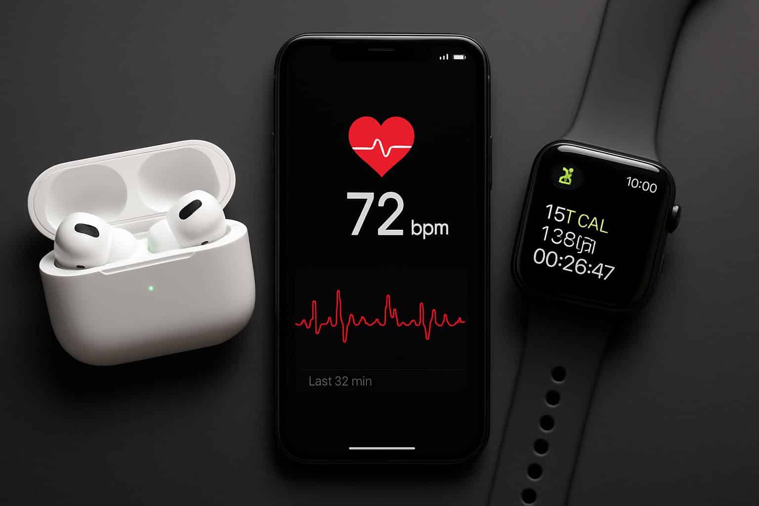 AirPods Pro heart rate tracking rivals Apple Watch health features
