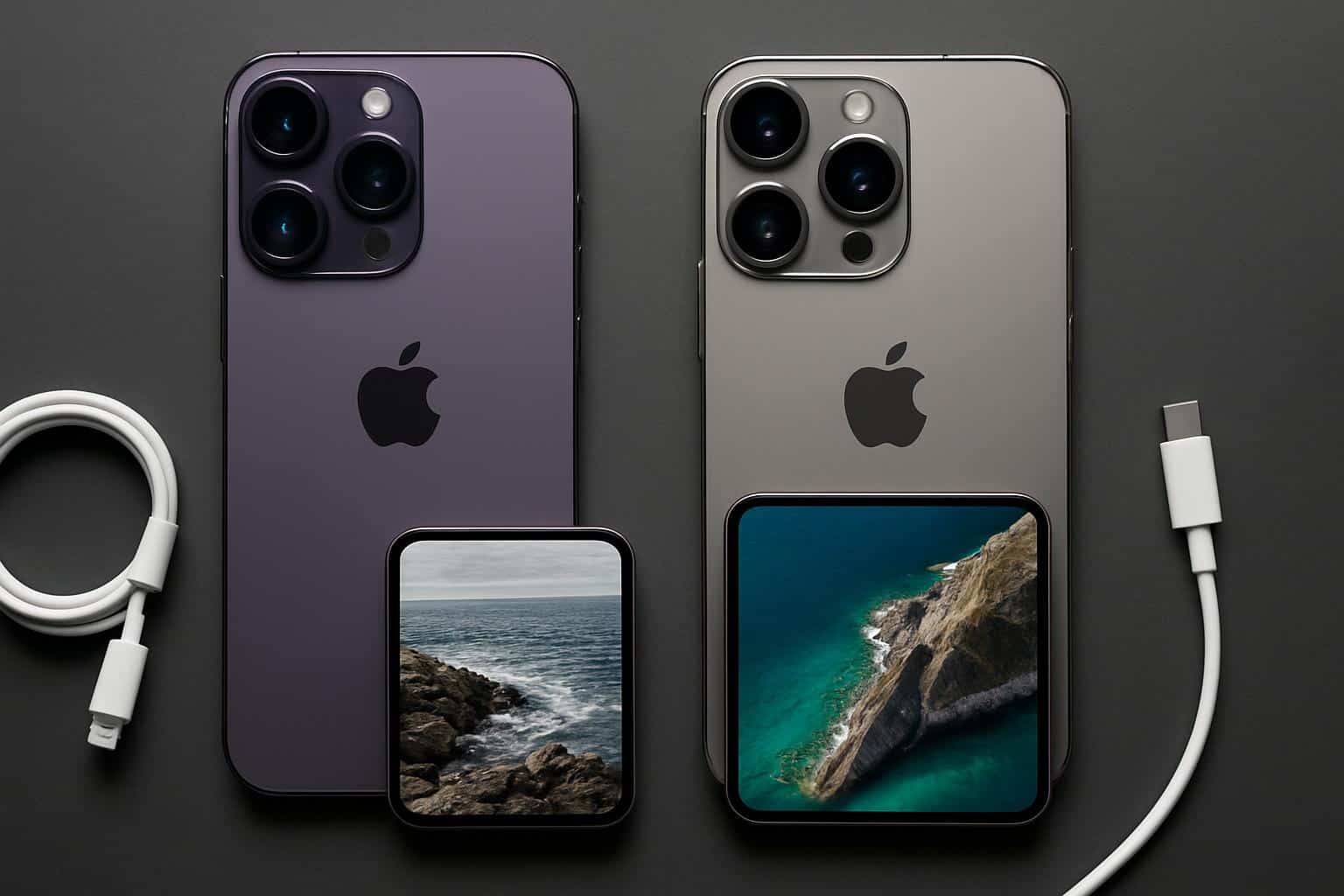 iPhone 17 Pro vs 14 Pro comparison highlighting design, camera, and performance upgrades