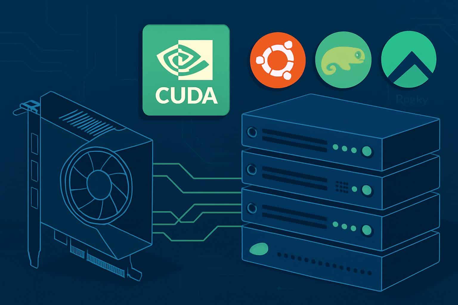 NVIDIA CUDA native on Ubuntu, SUSE Linux Enterprise, and Rocky Linux for GPU acceleration