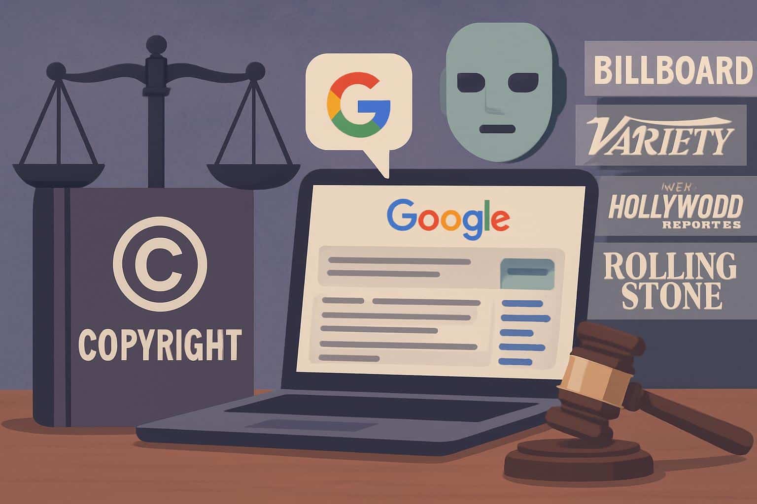 Rolling Stone, Variety parent sues Google over AI Overviews copyright