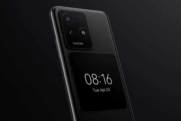 Xiaomi 17 Pro Max smartphone teaser shows off rear screen