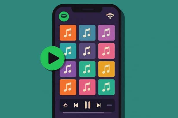 Spotify home screen with 15 personalized playlists free users can play directly