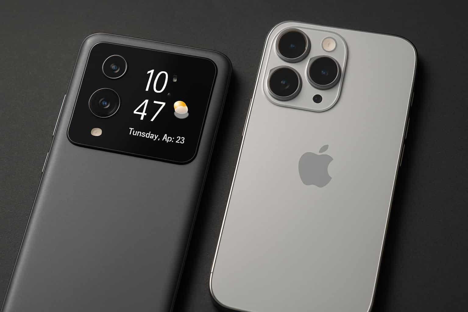 Xiaomi iPhone 17 rival smartphone with rear display