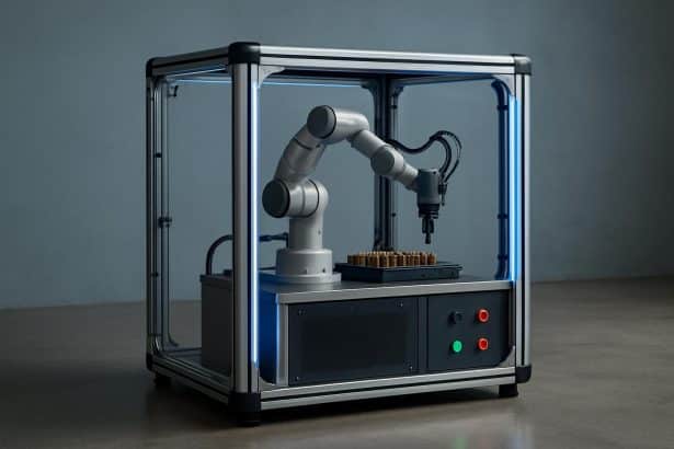 Dog crate-sized AI micro-factory learns from human guidance at M startup