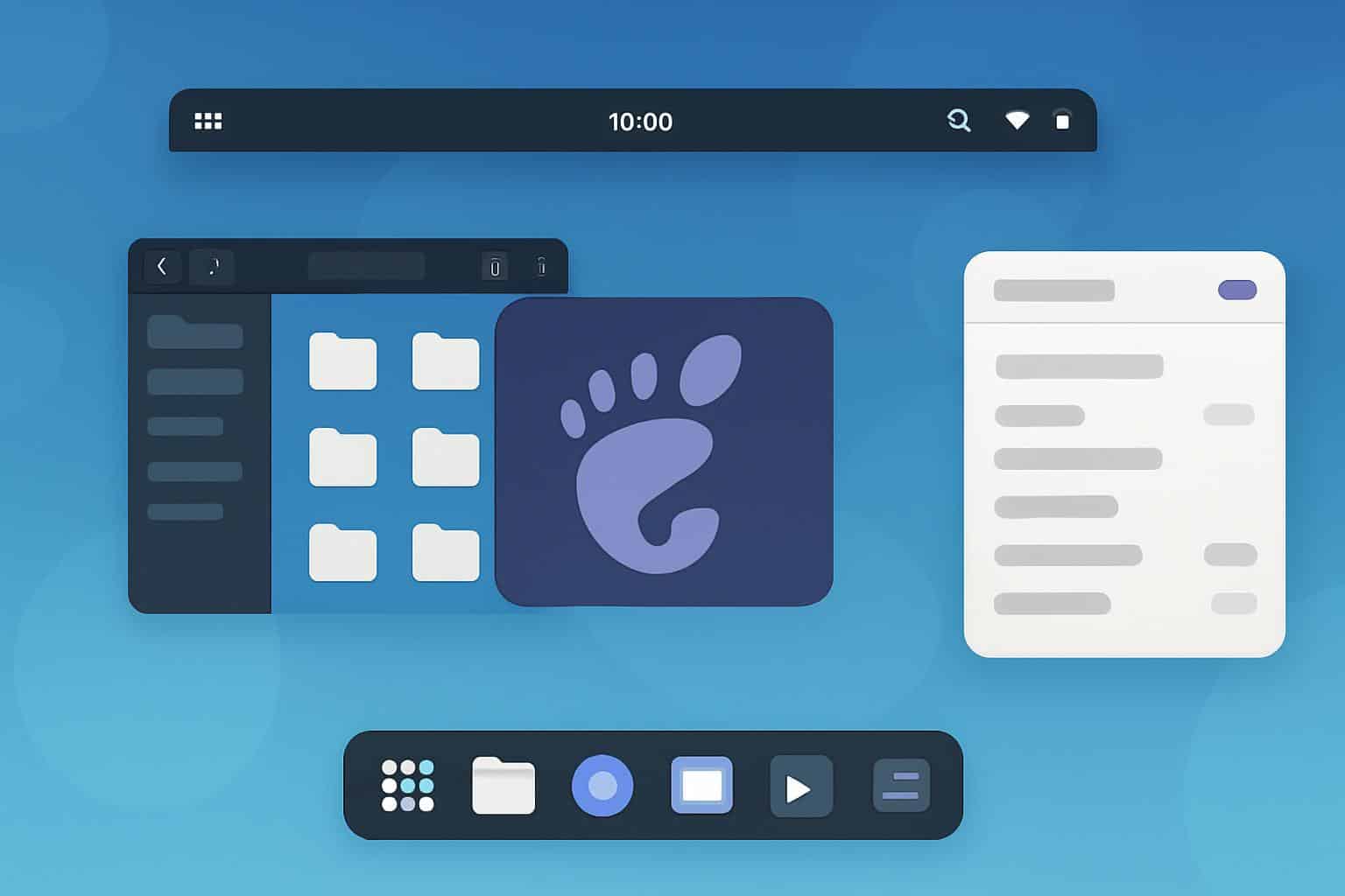 GNOME 49 polished Linux desktop showcasing new features