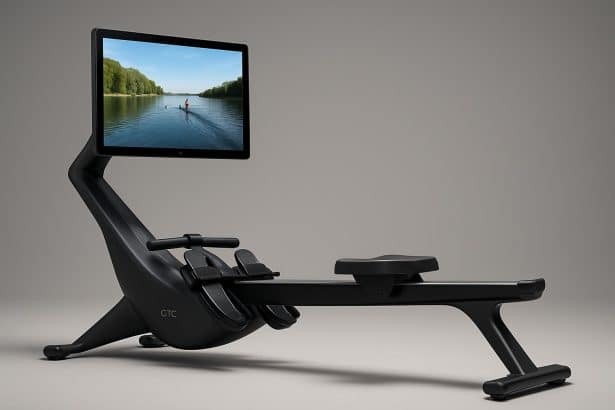Hydrow Arc rower with 24-inch screen and AI-powered coaching