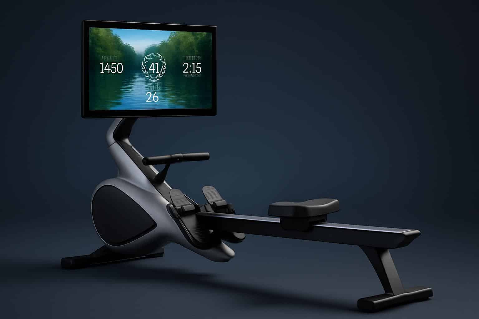 Hydrow Arc rower with 24-inch screen and AI-powered training features
