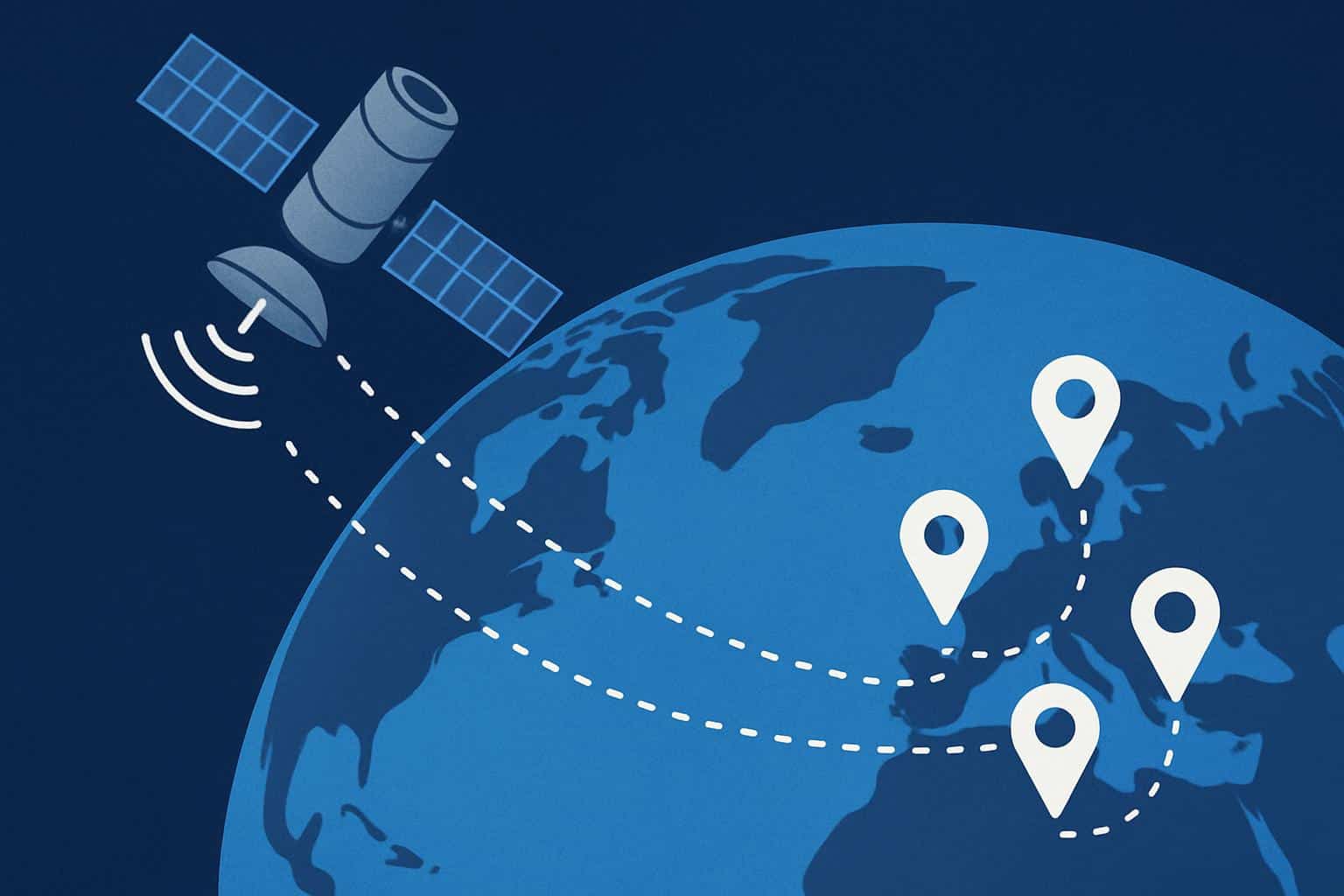 Amazon Project Kuiper satellite broadband coverage map for rollout in five countries