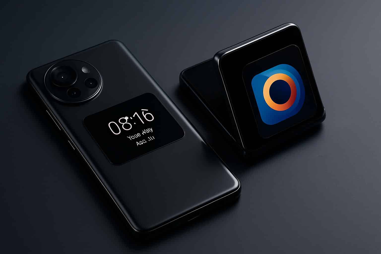 Xiaomi 17 Pro rear screen rivals Samsung Galaxy Z Flip 7 secondary display