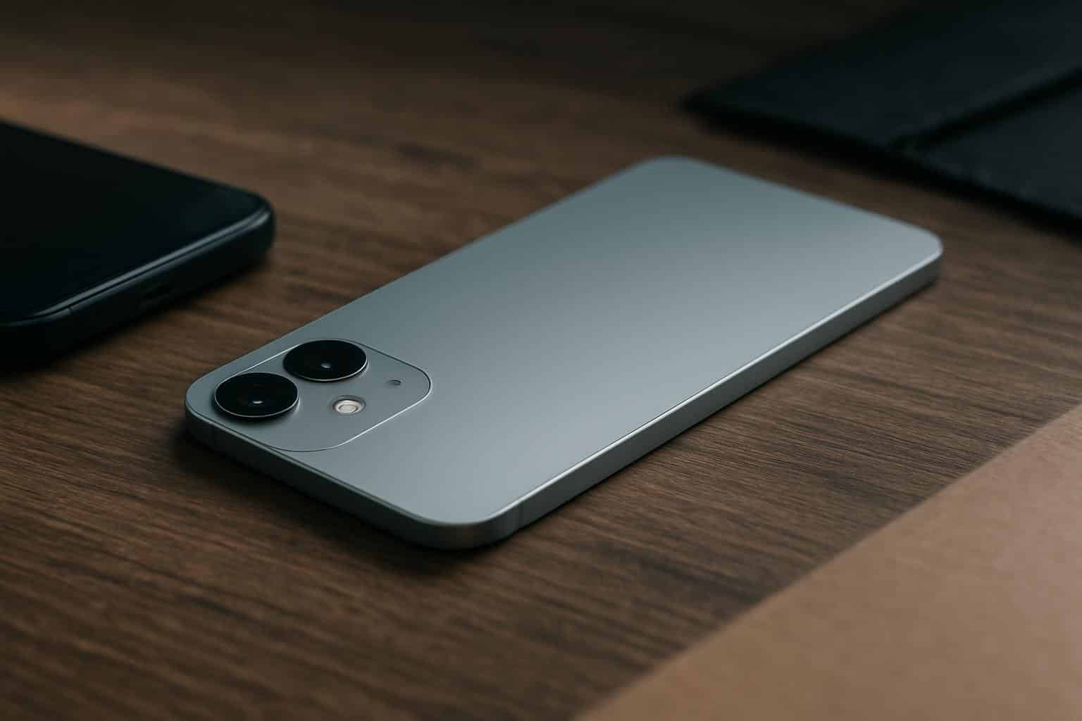 iPhone Air side profile showcasing ultra-thin design and lightweight build