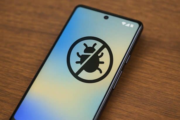 Google Pixel 10 with crisp display after software update fixes fuzzy screen bug