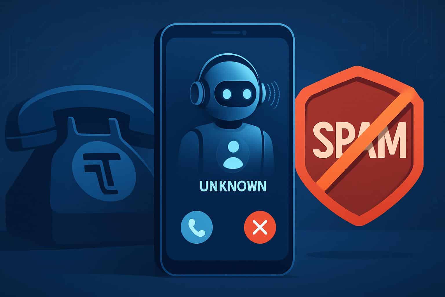 AT&T AI receptionist screens and blocks spam calls with automated call filtering