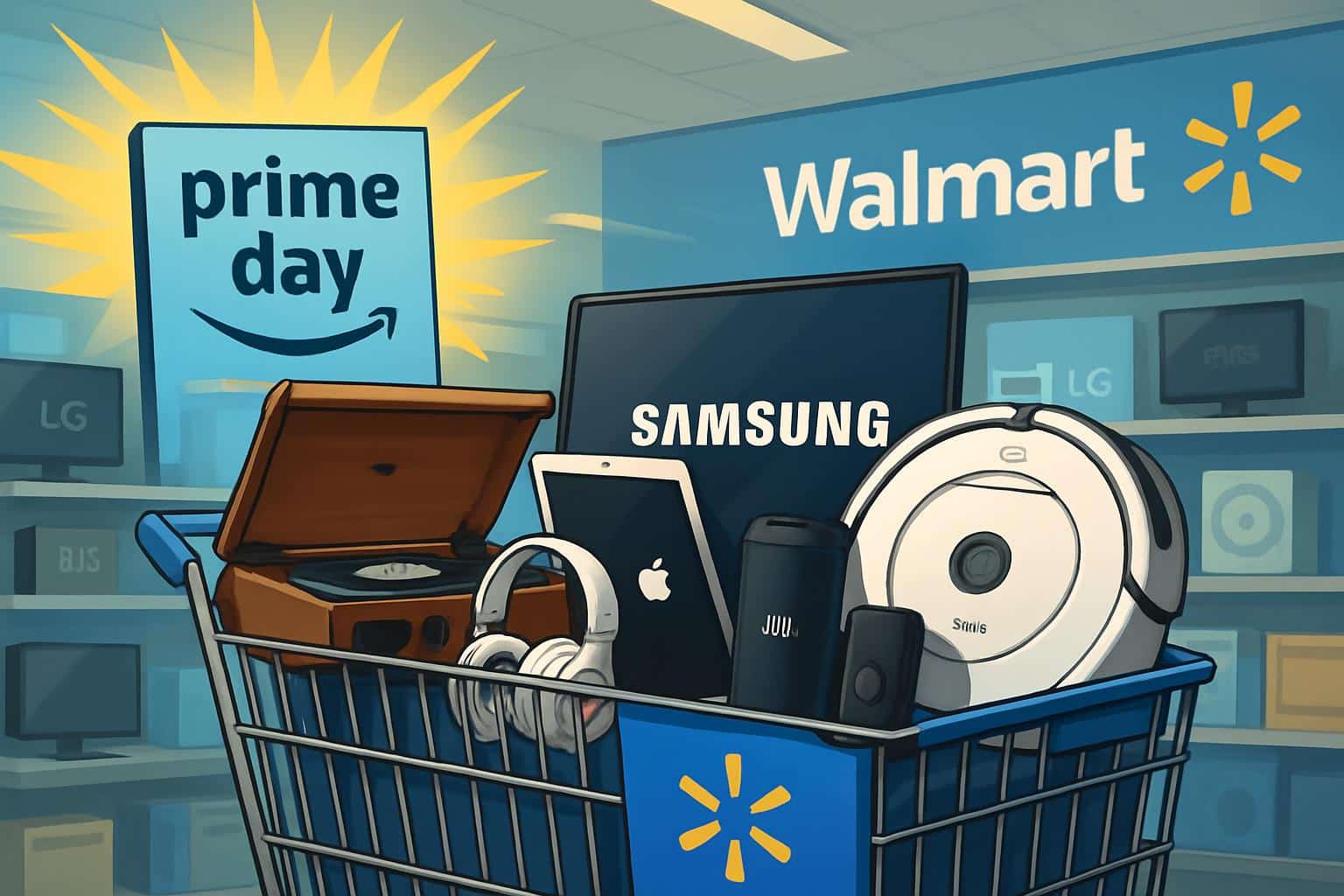 Walmart early Prime Day deals, record-time savings and discounts