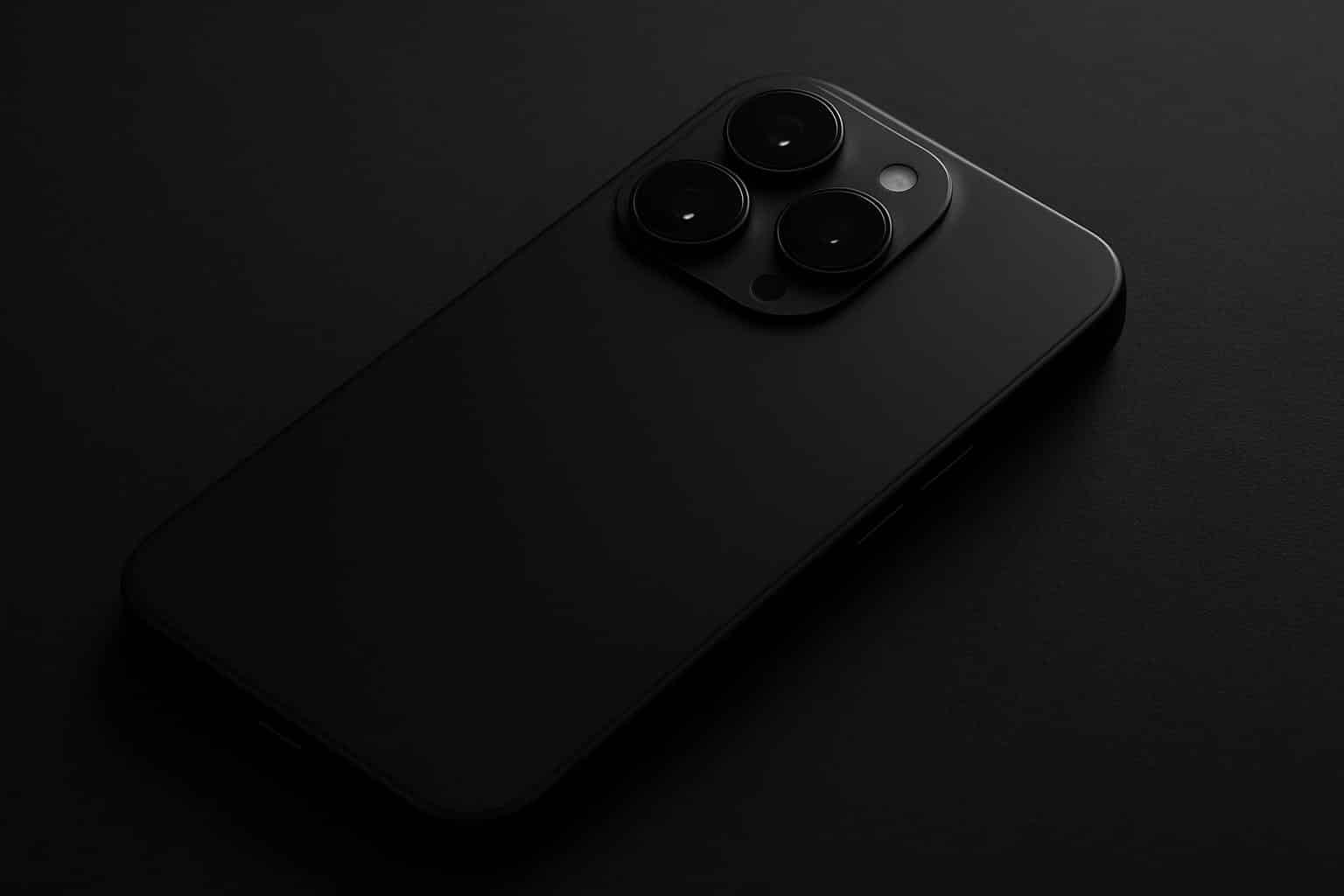 Black iPhone 17 Pro concept render revealed by MKBHD
