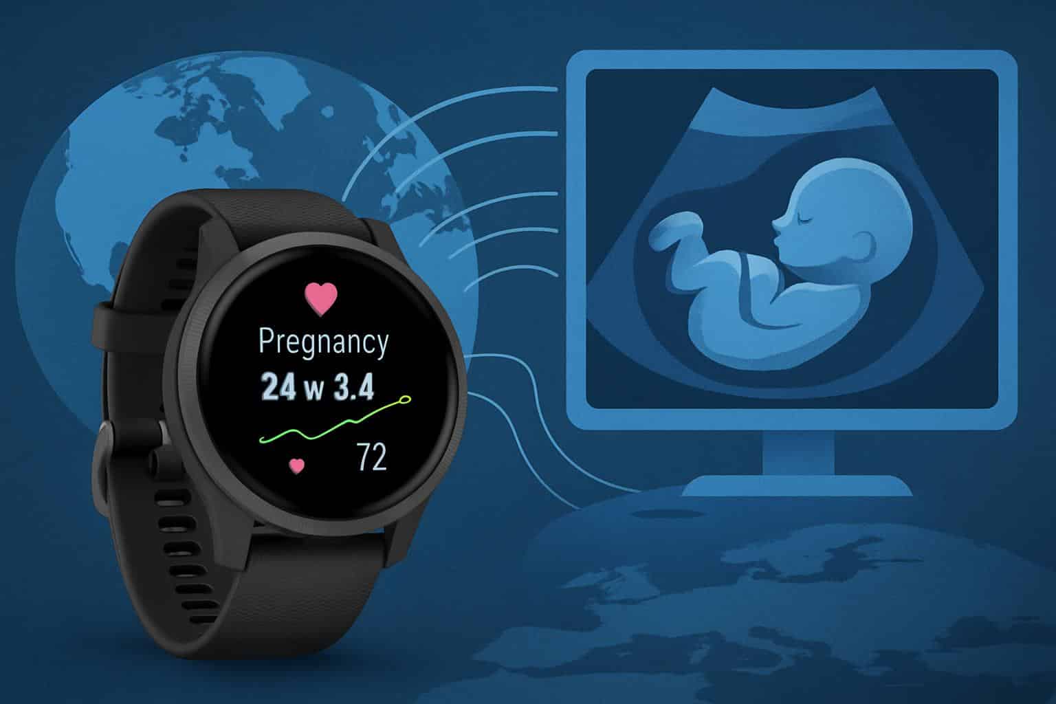 Garmin smartwatch tracks prenatal health in study of 40,000 pregnancies