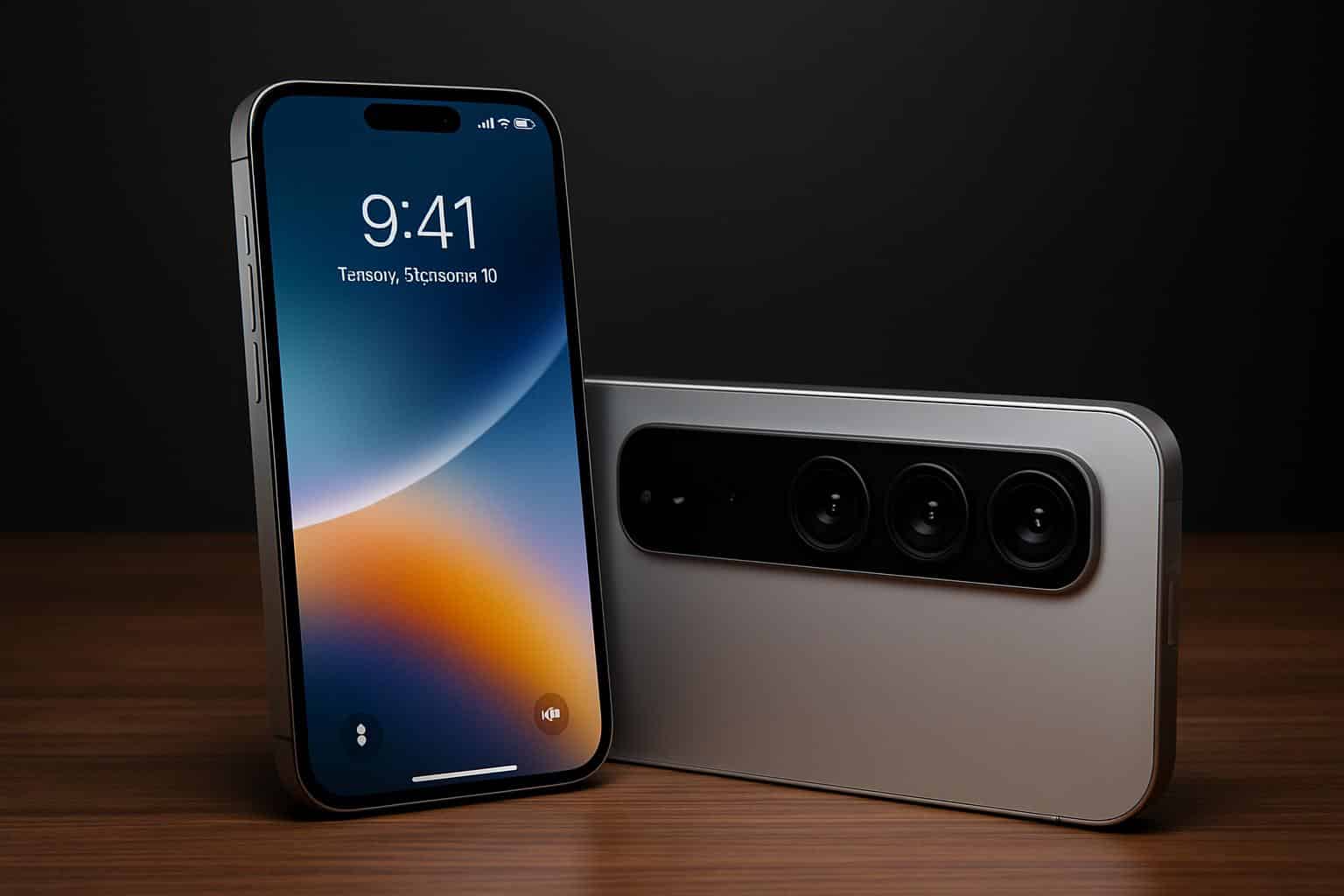 Apple iPhone 17 Pro Max with star ratings and critic review quotes