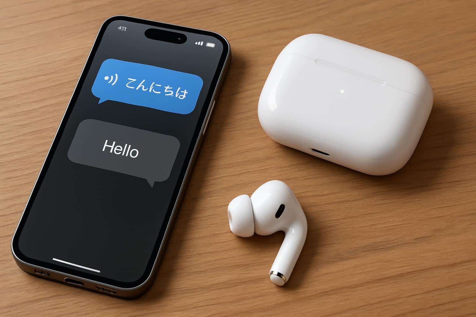 iPhone live translation works without AirPods Pro 3, requires compatible Apple device