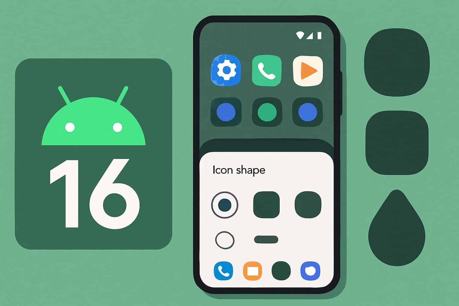Android 16 QPR2 beta changelog focuses on icons and shape controls