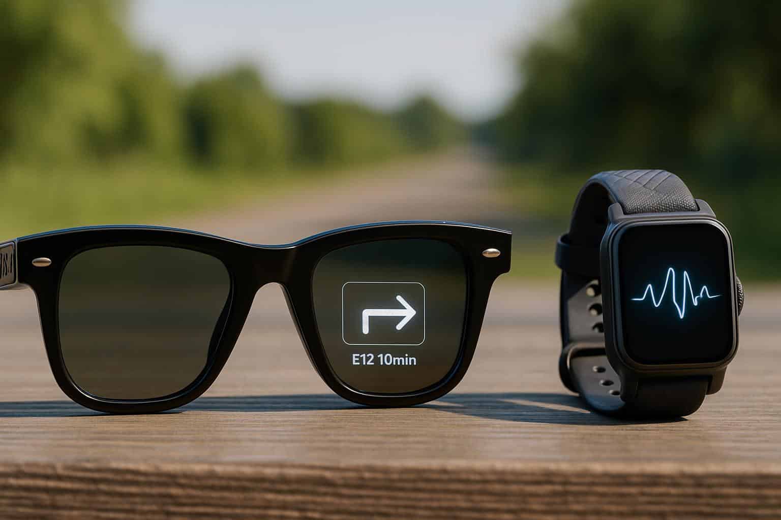 Meta Ray‑Ban smart glasses showcasing two display breakthroughs beyond smartphones