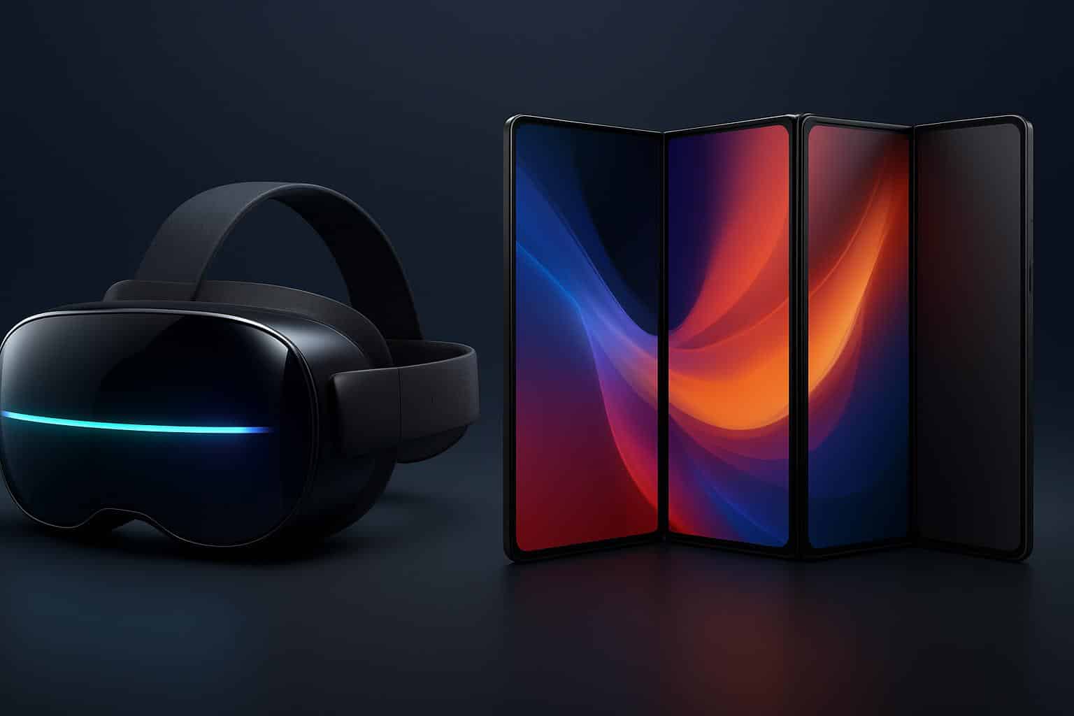 Samsung XR headset with tri-fold phone concept, back on schedule