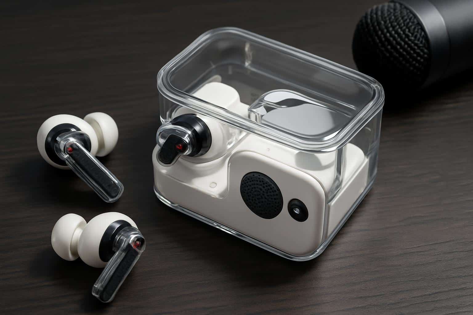 Nothing Ear 3 earbuds with case doubling as microphone and audio upgrades