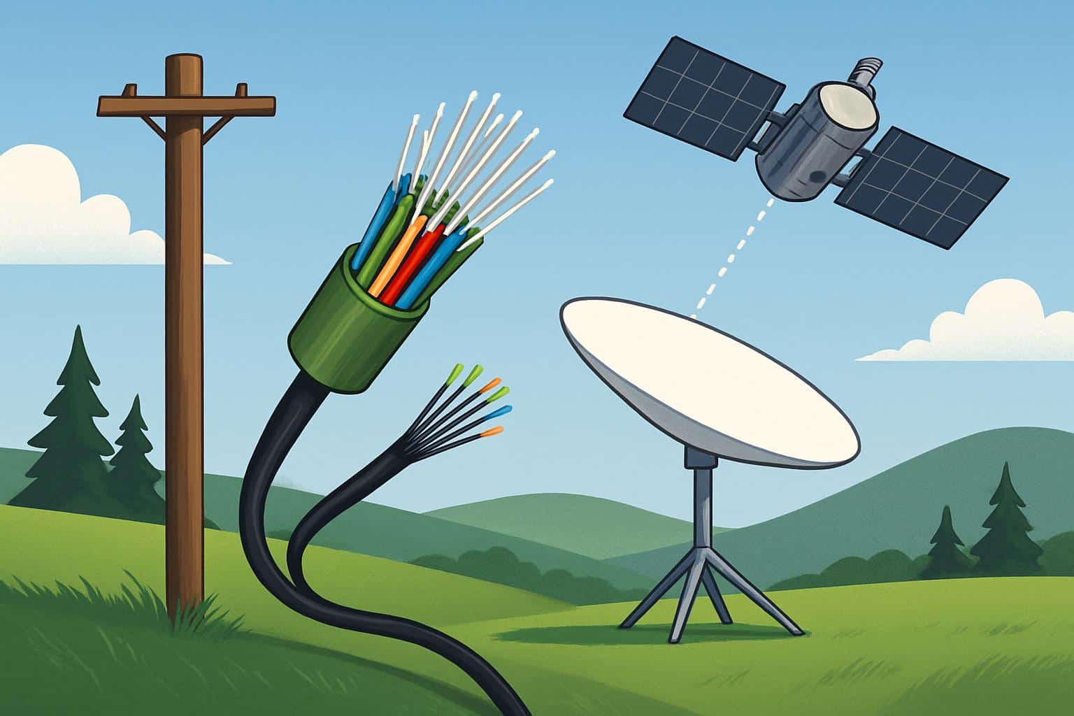 Vermont invests BEAD dollars in fiber broadband instead of Starlink satellite internet