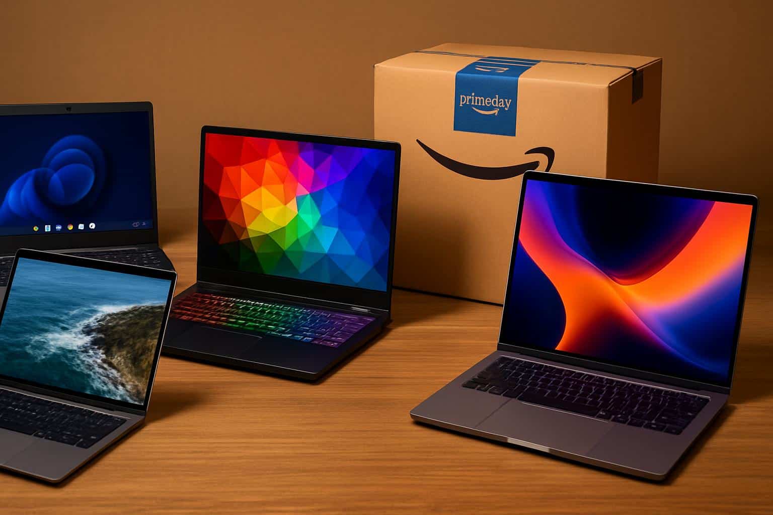 Best early Amazon Prime Day laptop deals with discounted laptops and Prime branding