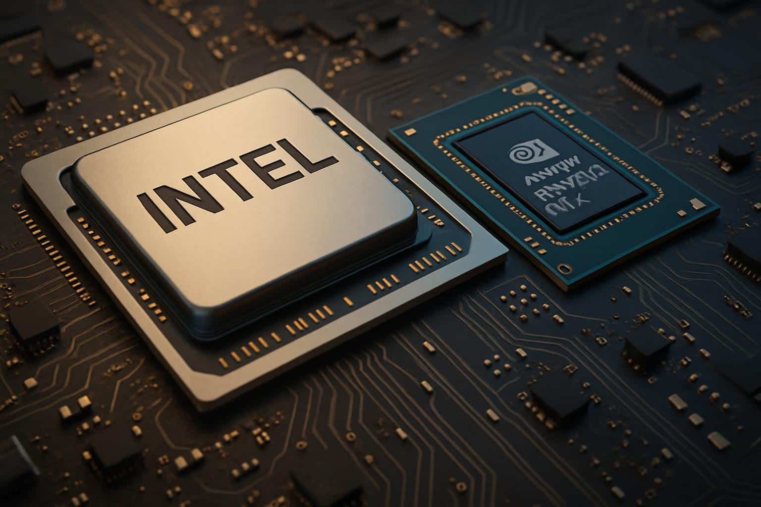 Intel processor with built-in Nvidia RTX graphics