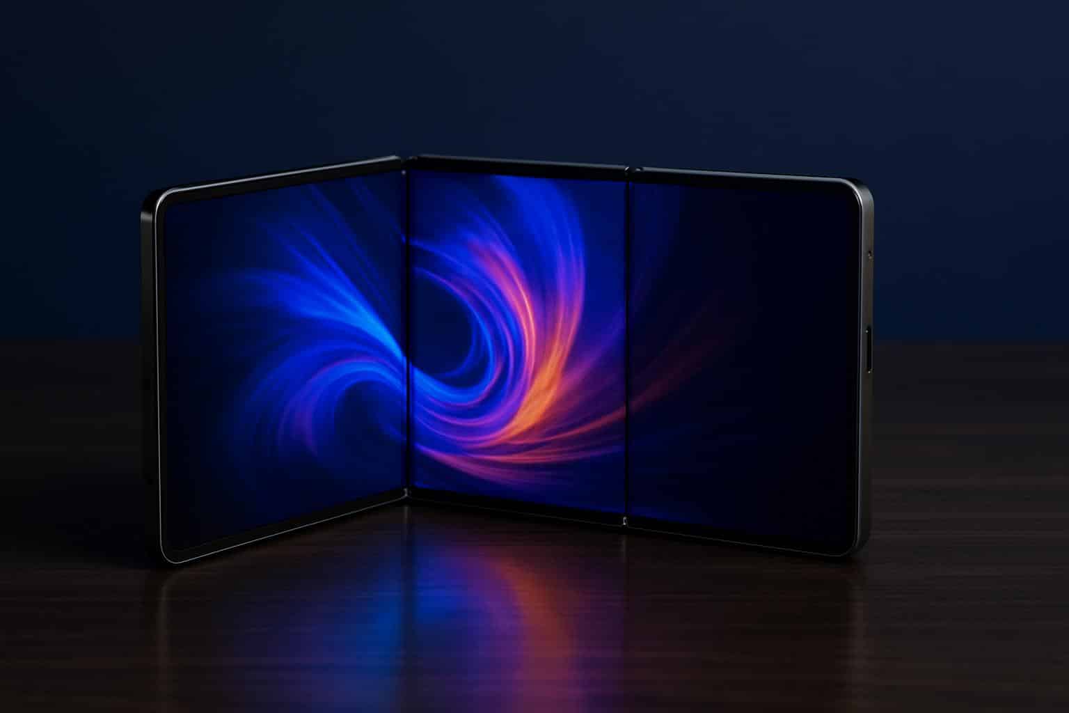 Samsung tri-fold foldable phone concept hints at US debut this year