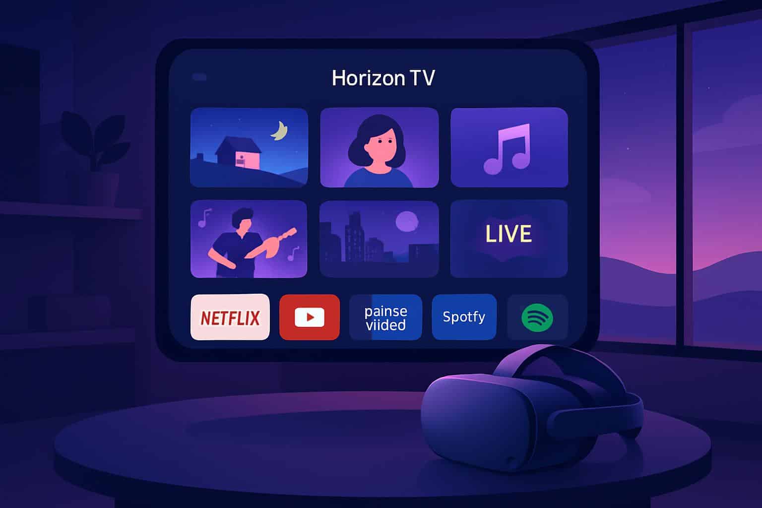 Meta unveils Horizon TV to unify streaming on Quest VR headsets