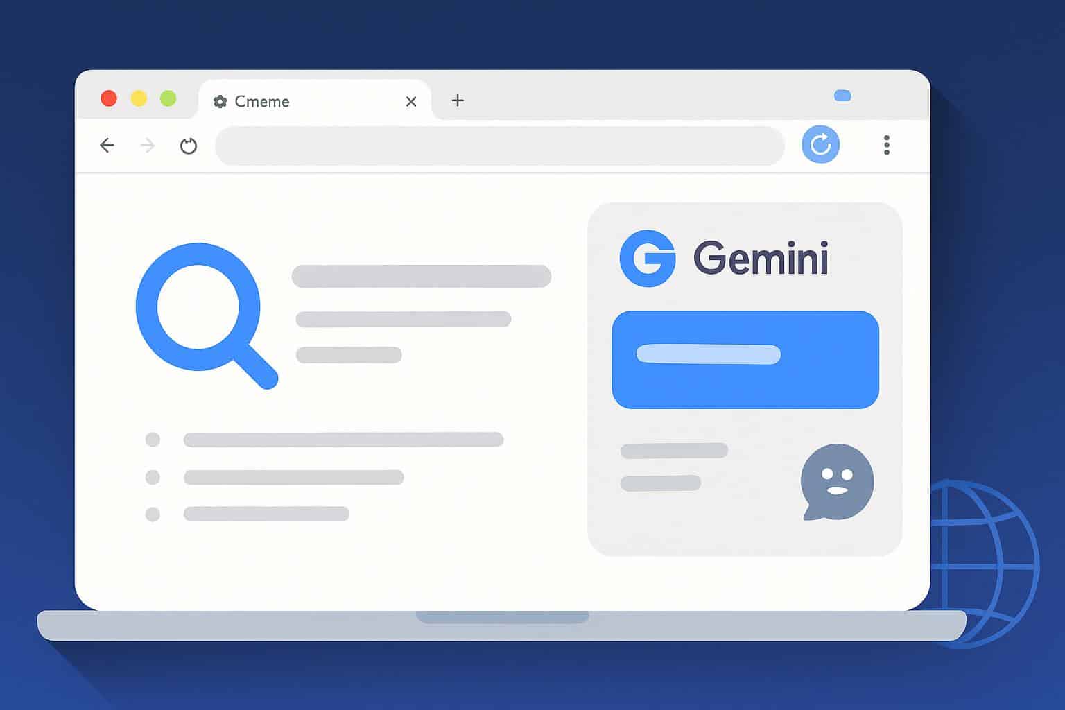 Google Gemini arrives in Chrome for U.S. users, adding AI agents