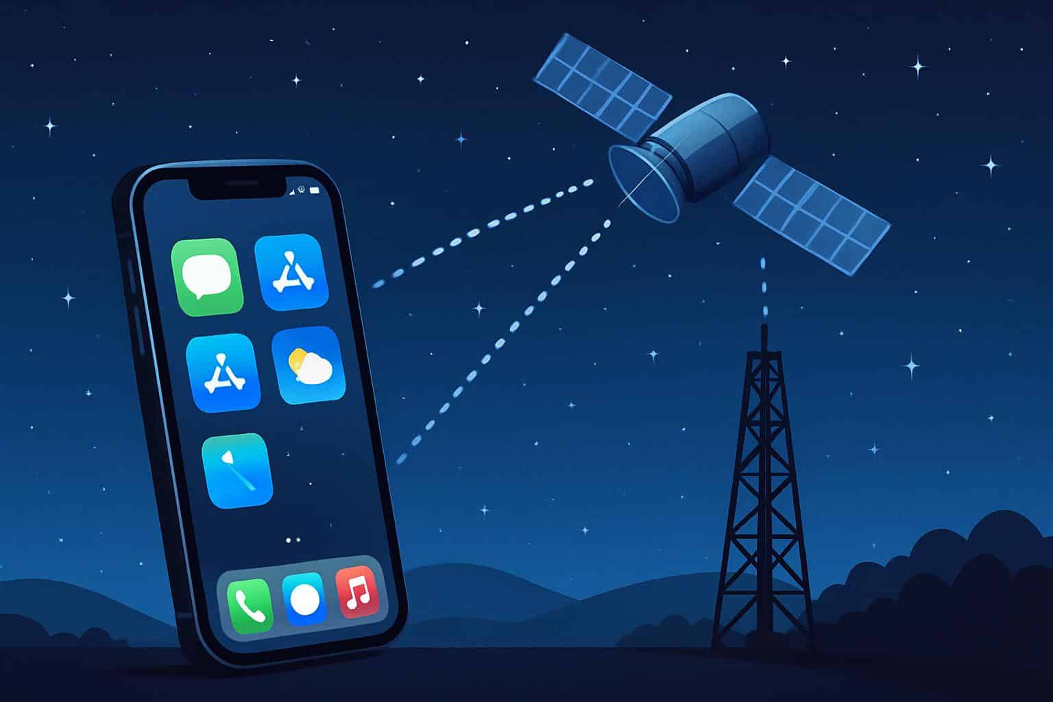 Apple iPhones connect to Starlink satellites via T‑Mobile network